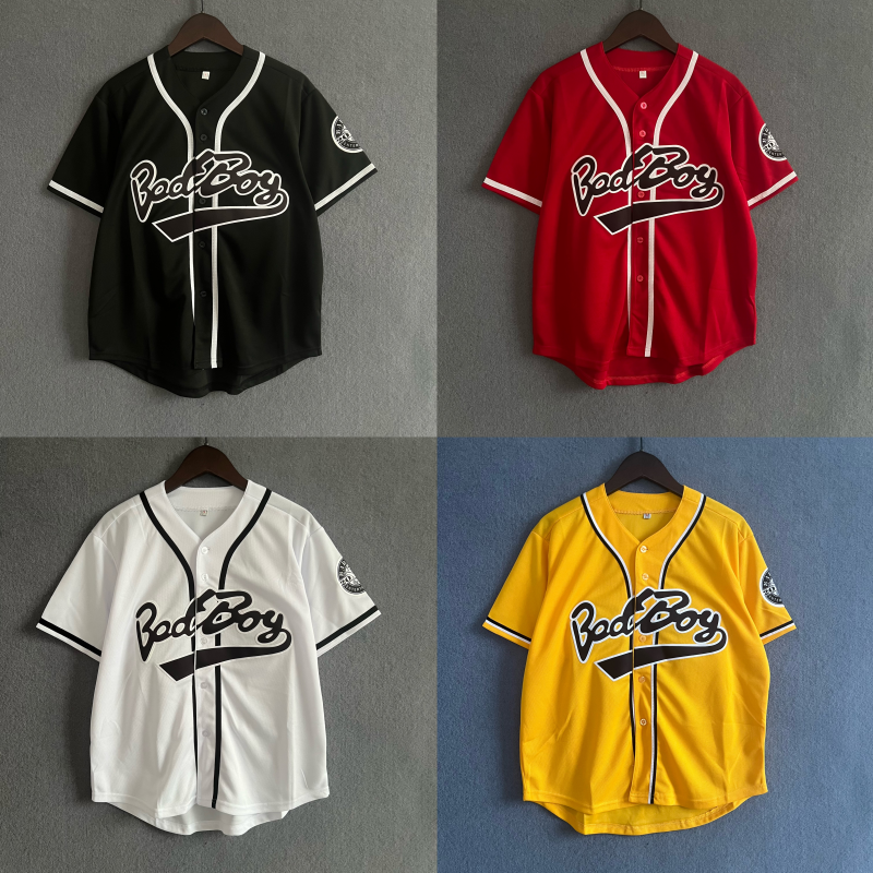 欧美街头棒球服男女同款