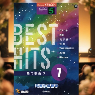 玛雅乐谱双排键流行系列系列5 M828 级Vol.20精选热门曲目7中文版