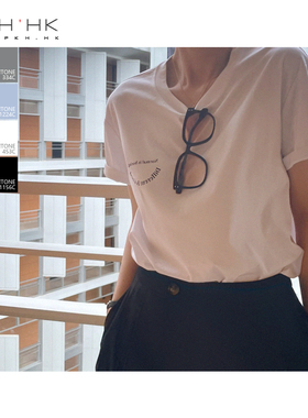 PKH.HK气质女装折扣店  刚需时髦舒适 丝光桑蚕丝挺括短袖T恤