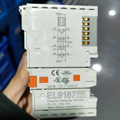 倍福BECKHOFF EL9187电源分配终端模块，德国原议价
