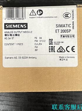 6ES71356GB000BA1西门子SIMENS AO模块议价