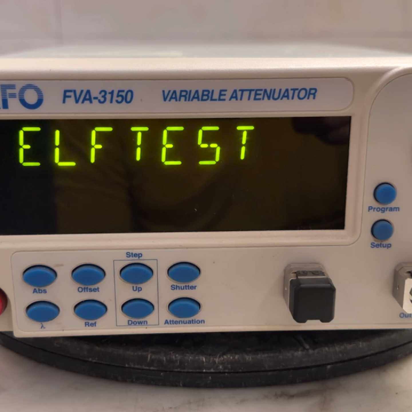 EXFO FVA-3150可变光衰减器、图片、通电开—议价