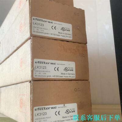 现货全新原装IFM易福门 LK3123 lk3123 液位传议价