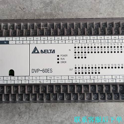 DVP60ES00R2台达拆机PLC 6.80A0成色如图议价
