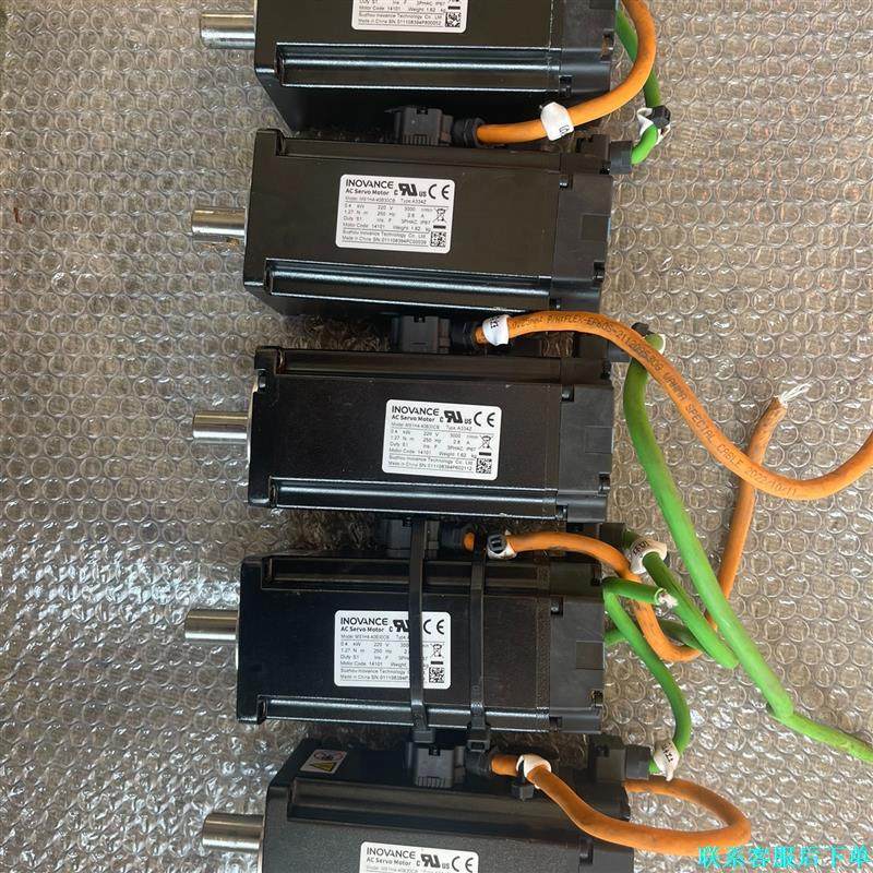 汇川伺服电机MS1H4-40B30CB-A334Z，0.4K议价