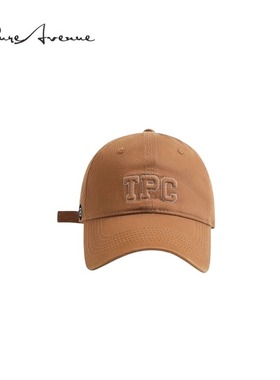 【正品现货】Bure Avenue百搭字母软顶棒球帽子复古时尚鸭舌帽女