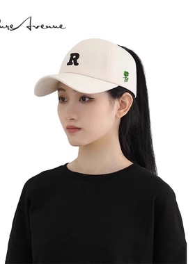 【官方正品】Bure Avenue半空顶棒球帽子春夏季防晒遮阳鸭舌帽女