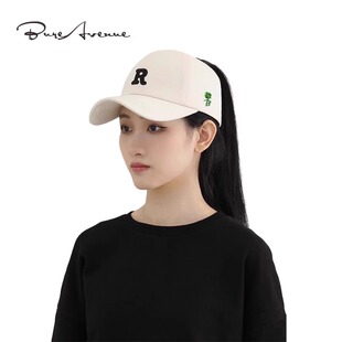 【官方正品】Bure Avenue半空顶棒球帽子春夏季防晒遮阳鸭舌帽女