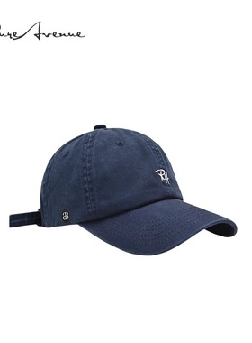 【正品现货】Bure Avenue潮流刺绣字母棒球帽舒适软顶鸭舌帽男女