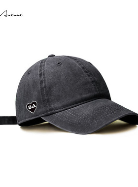 Bure Avenue棒球帽夏季防晒显脸小脸大适合大头围加宽帽檐鸭舌帽