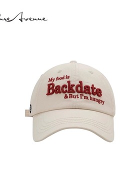 【正品现货】Bure Avenue时尚字母刺绣棒球帽男女情侣百搭鸭舌帽