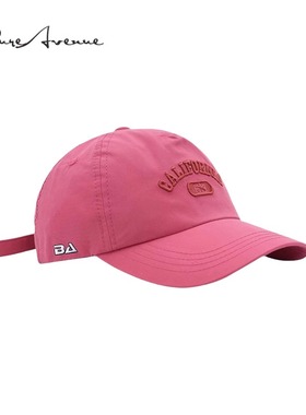 【正品现货】Bure Avenue春夏季立体刺绣棒球帽速干鸭舌帽子男女