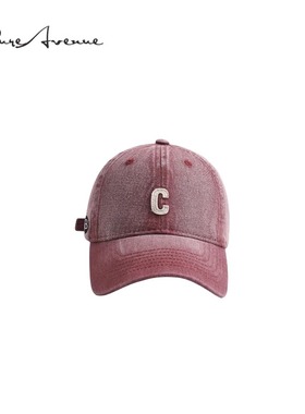 【正品现货】Bure Avenue字母C显脸小遮阳帽子户外时尚鸭舌帽男女