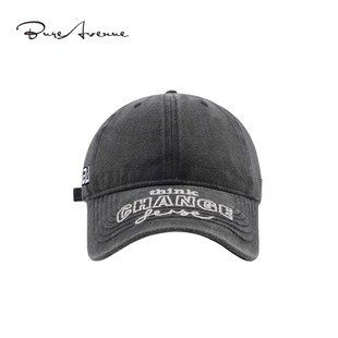 【正品现货】Bure Avenue帽檐字母棒球帽子百搭宽檐鸭舌帽男女潮