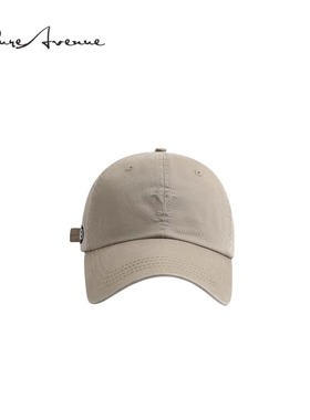 【正品现货】Bure Avenue简约纯色百搭棒球帽男女韩版时尚遮阳帽
