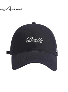 【正品现货】Bure Avenue字母Balle刺绣棒球帽子百搭鸭舌帽男女潮