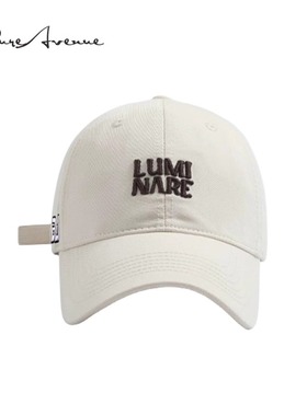 【正品现货】Bure Avenue立体字母刺绣鸭舌帽子防晒棒球帽男女潮