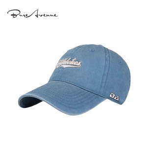 【正品现货】Bure Avenue百搭复古鸭舌帽子字母刺绣棒球帽男女潮