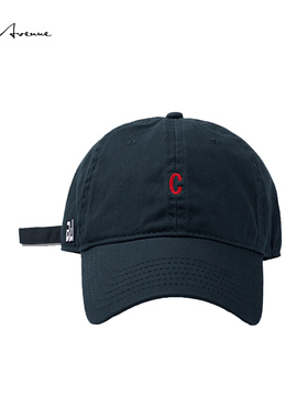 【官方正品】Bure Avenue帽子字母C棒球帽软顶鸭舌帽百搭遮阳帽女