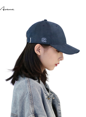 Bure Avenue棒球帽复古藏青色薄款鸭舌帽百搭出行休闲防晒鸭舌帽