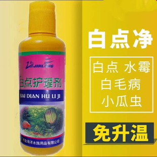 白点净正品日野金鱼锦鲤观赏鱼原生鱼免加温鱼药热带鱼冷水鱼通用