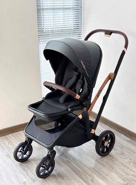newber纽贝尔极光婴儿车可坐躺双向高景观新生儿护脊折叠儿童推车