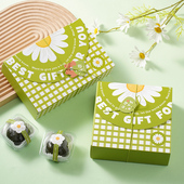 手工艾草青团包装 盒便当盒贴纸雪媚娘盒子打包礼盒烘焙饼干袋子