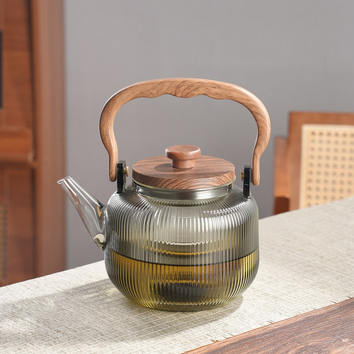 玻璃煮茶壶大容量提梁壶2025新款耐高温加厚电陶炉专用泡茶壶套装