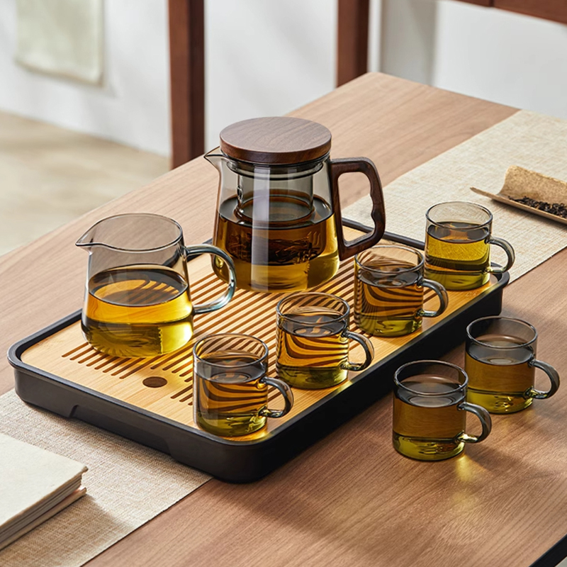 玻璃茶具套裝耐高溫泡茶壺