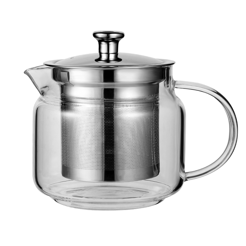 加厚耐高温玻璃泡茶壶茶具套装