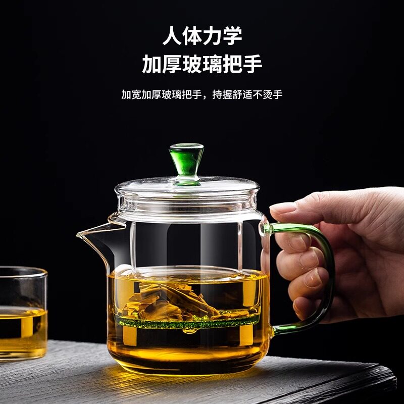 加厚玻璃泡茶壶耐高温电茶炉专用