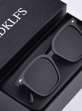 气场十足有个性全场焦点黑超墨镜