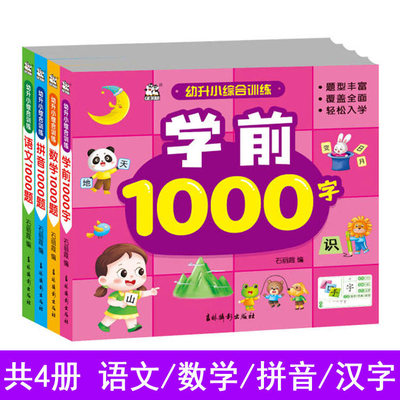 幼升综合训练全套衔接学前识字