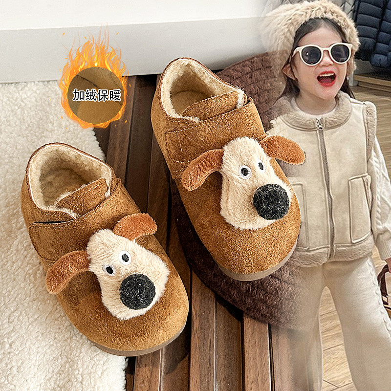 儿童可爱卡通毛毛鞋男童加绒软底豆豆鞋2025冬季小宝宝保暖二棉鞋,童鞋/婴儿鞋/亲子鞋,棉鞋,淘宝优惠券,粉丝福利购,淘宝优惠卷