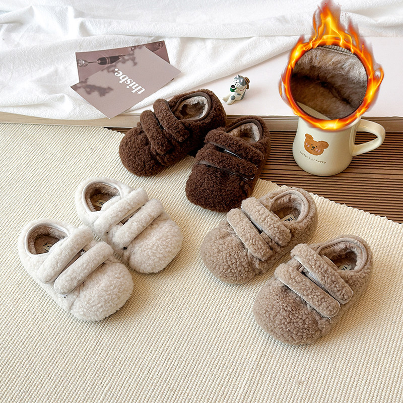 女童毛毛鞋外穿2025冬季新款儿童鞋子二棉加绒豆豆鞋保暖宝宝棉鞋,童鞋/婴儿鞋/亲子鞋,棉鞋,淘宝优惠券,粉丝福利购,淘宝优惠卷