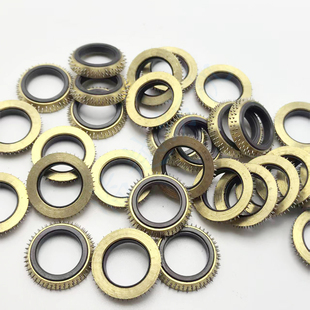 喷气织机四排齿铜刺环4排铜刺环刺环内径16mm厚度5.5mm 隆兴牌