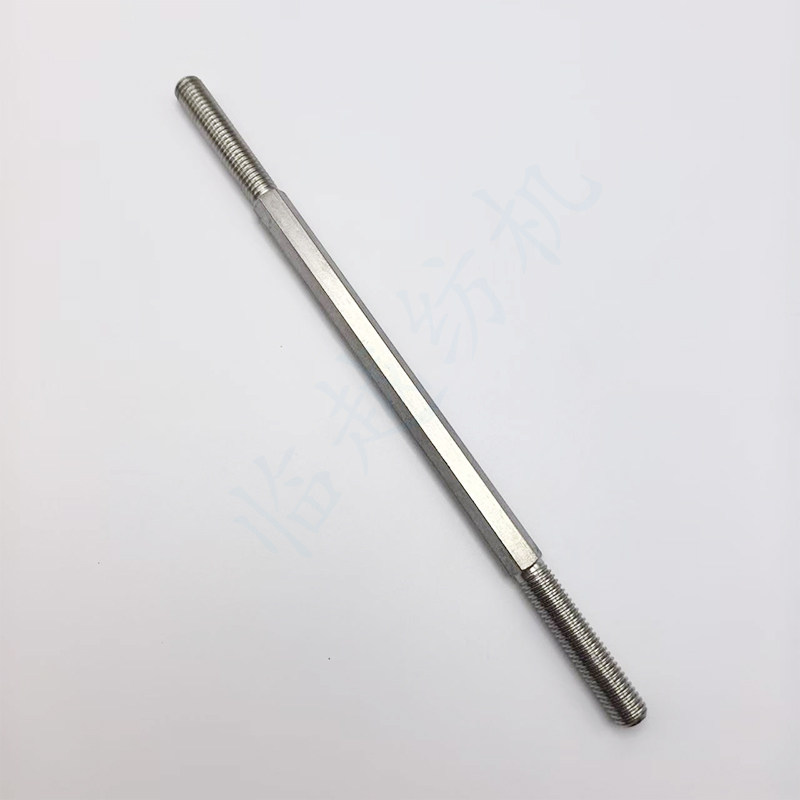 纺织机械配件综框提综杆调节杆螺纹M10曲柄开口六角螺杆,纺织面料/辅料/配套,纺织机械配件,淘宝优惠券,粉丝福利购,淘宝优惠卷