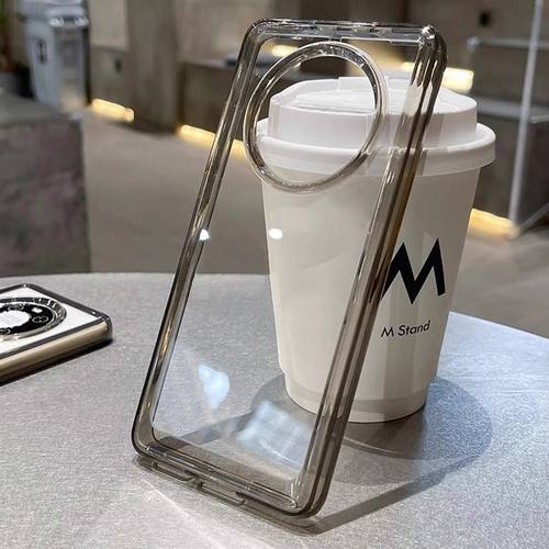 华为mate40硅胶高透简约全包防摔