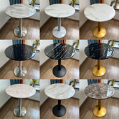 定制商用大理石方桌甜品店奶茶店洽谈咖啡厅西餐厅饮品小吃休闲桌