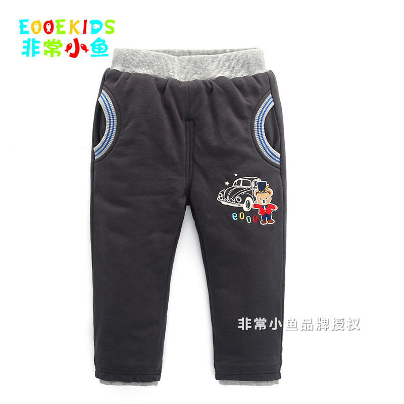 非常小鱼冬装90-120满百包邮棉裤