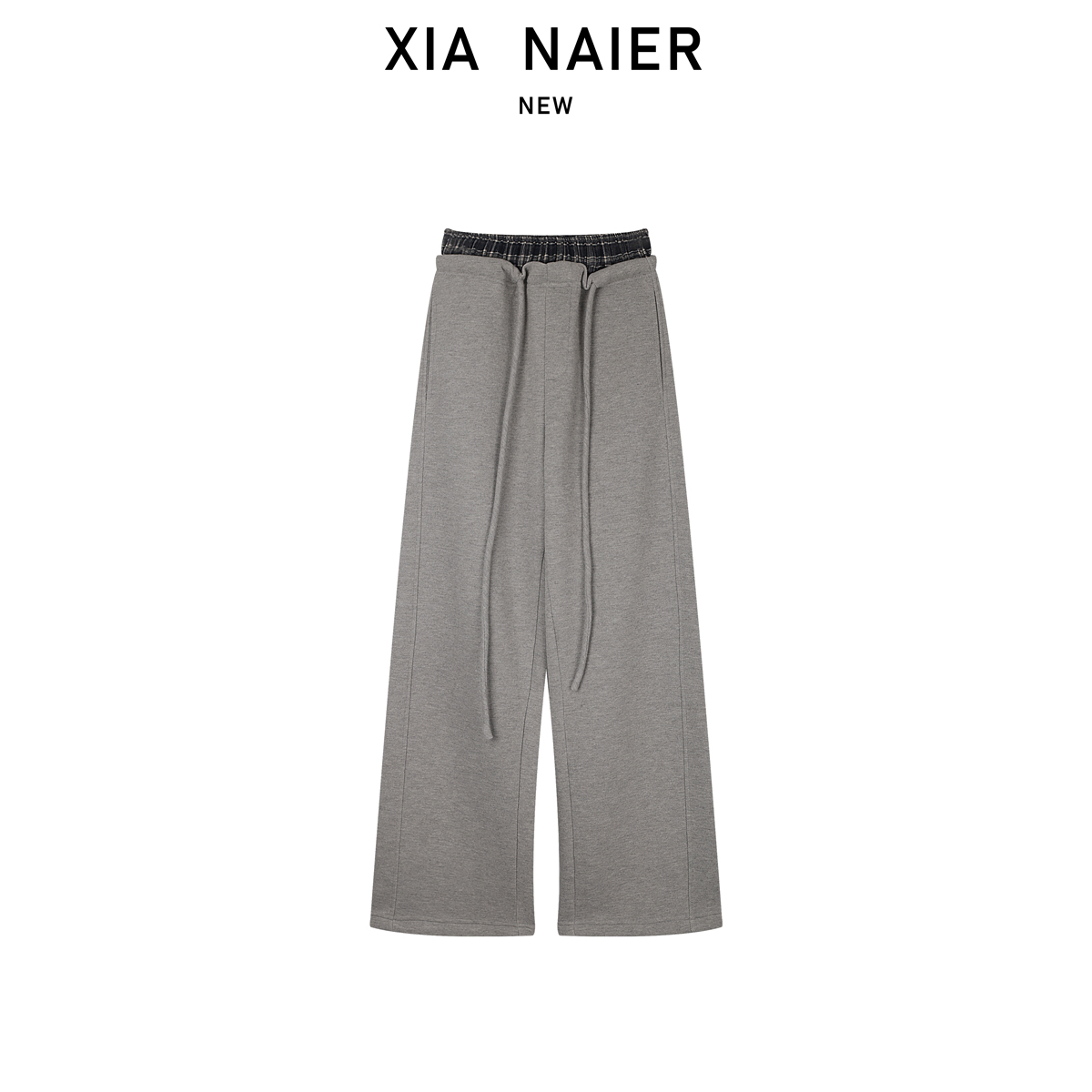 【珠地棉】25秋冬腰头拼接女裤1015C159