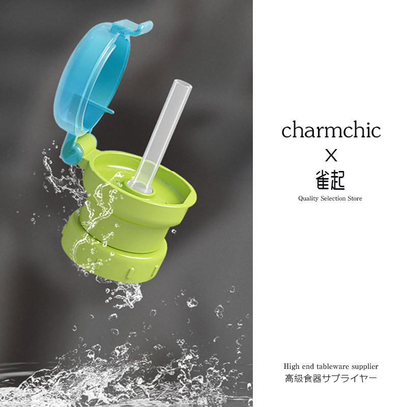 宝宝喝水辅助吸管盖创意饮料矿泉水瓶口转换盖儿童戒奶防呛水吸嘴