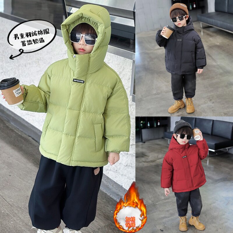 男童羽绒棉服儿童冬季加厚外套2棉袄/棉服