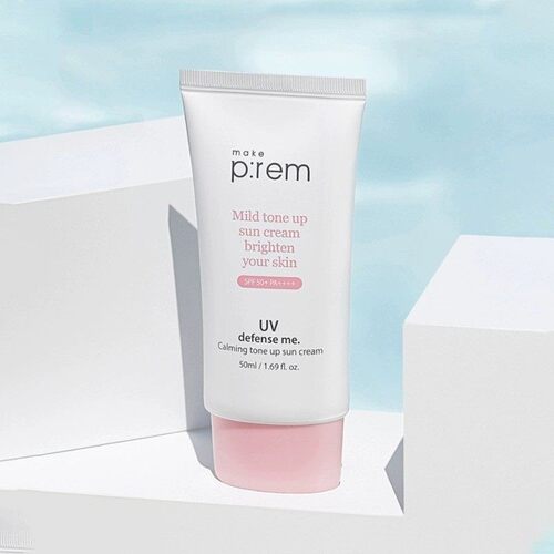 韩makeprem素颜防晒霜SPF50+