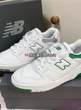 NEW BALANCE23新款男女NB550系列复古休闲运动白板鞋BB550SWA/SWB