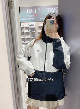 New Balance/NB秋冬男女款两面穿羊羔绒毛外套夹克6DC39703-BK-IV