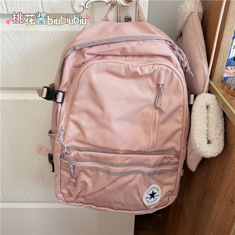 匡威抹茶绿双肩包运动包经典背包