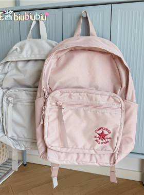 Converse匡威双肩包男女情侣学生粉书包休闲背包10021005-04-A05