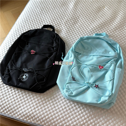 Converse匡威男女款双肩包学生书包趣味徽章背包UA5856-023-UHV