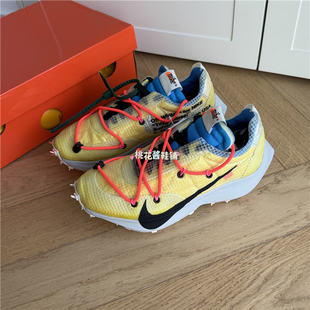Nike/耐克OFF-WHITE x Waffle Race OW联名刺钉运动跑步鞋 CD8178